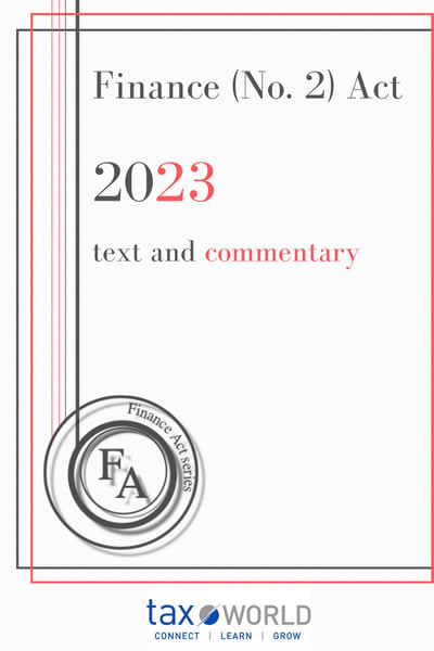Finance (No 2) Act 2023 cover