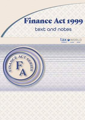 finance-act-1999-ebook-Cover