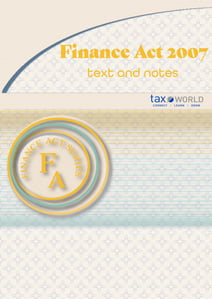 Finance Act 2007