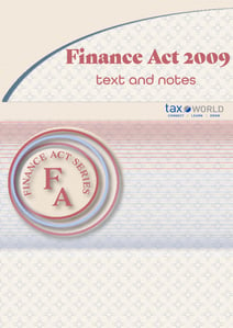 Finance Act 2009