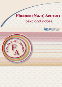 Finance No. 2 Act 2011