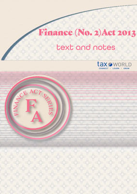 Finance No. 2 Act 2013