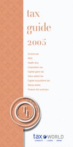 Tax guide 2005