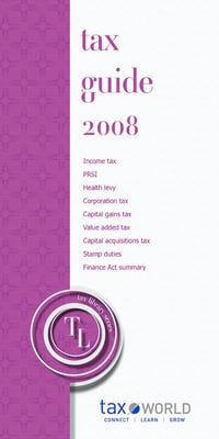Tax guide 2008