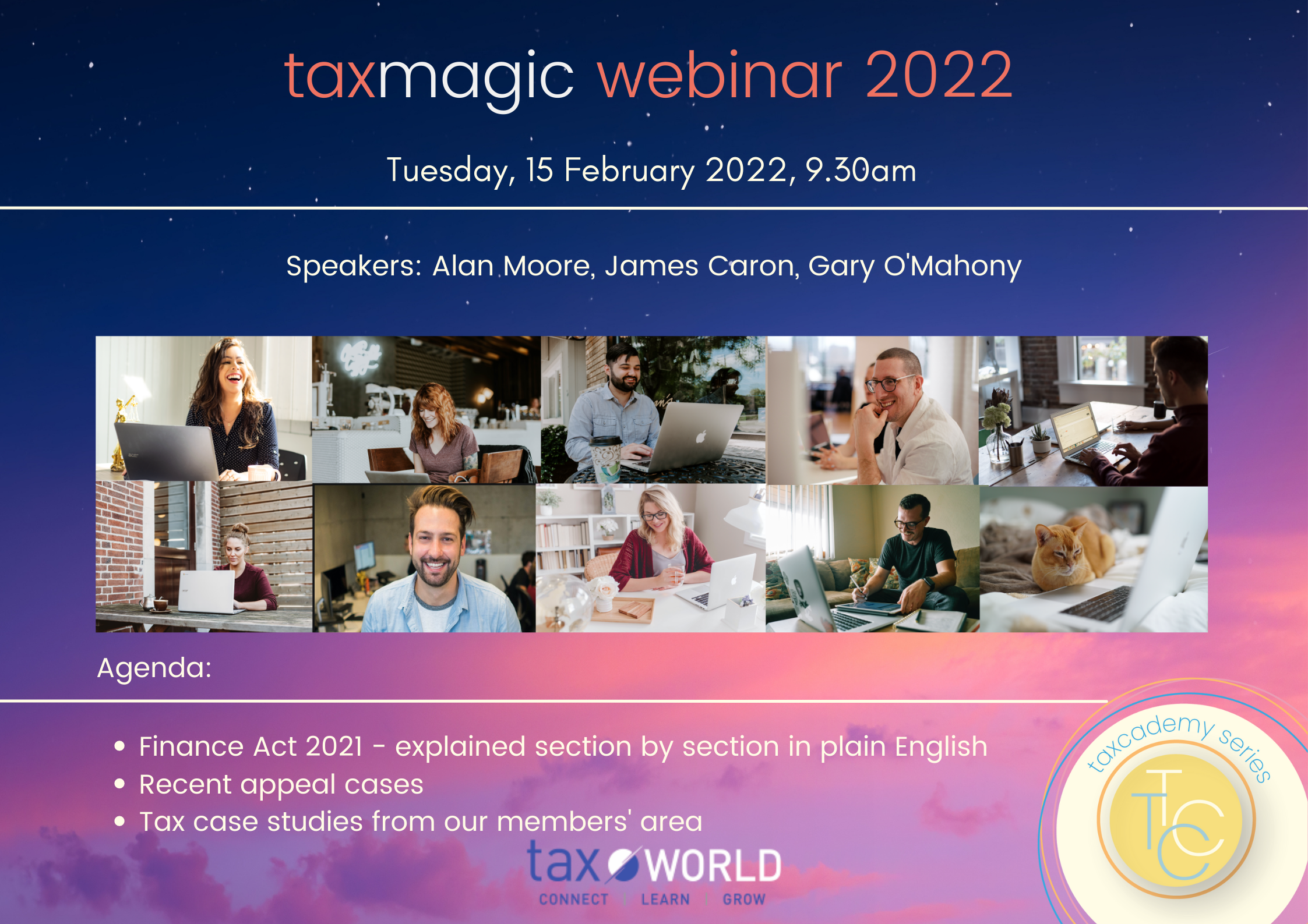 tax magic webinar 2022